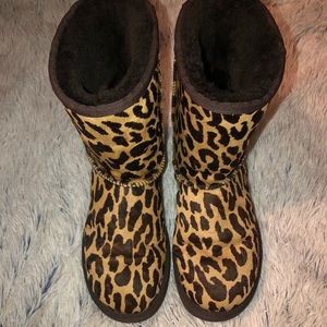 Cheetah UGG Boots (Short)